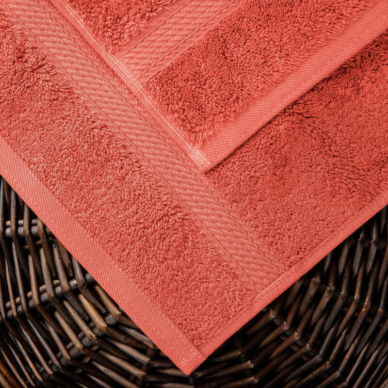 Superior Egyptian Cotton Heavyweight Solid Plush Towel Set