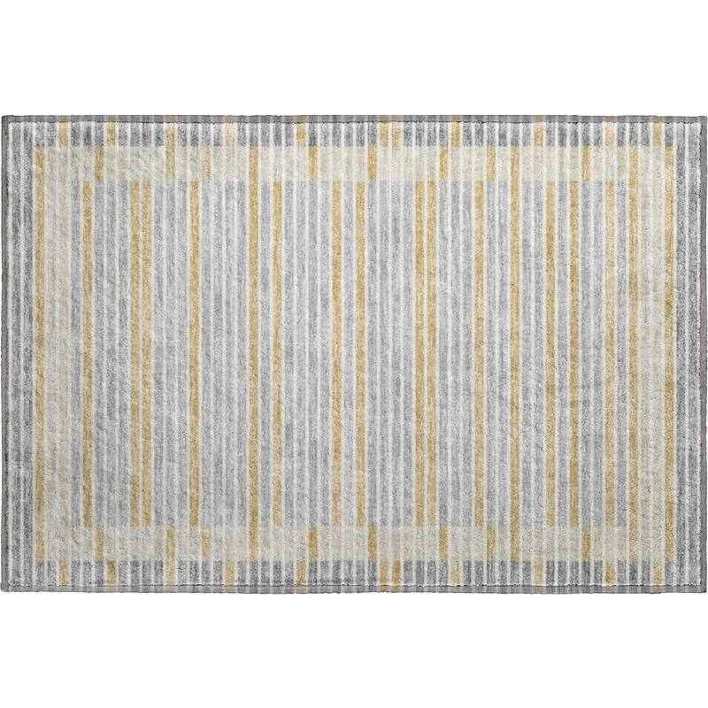 Premium Washable Super Soft Border Geo Mayfield Rug