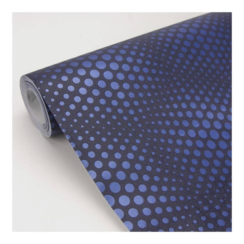 Advantage Milo Blue Bubble Geometric Wallpaper - 20.9 x 396 x 0.025