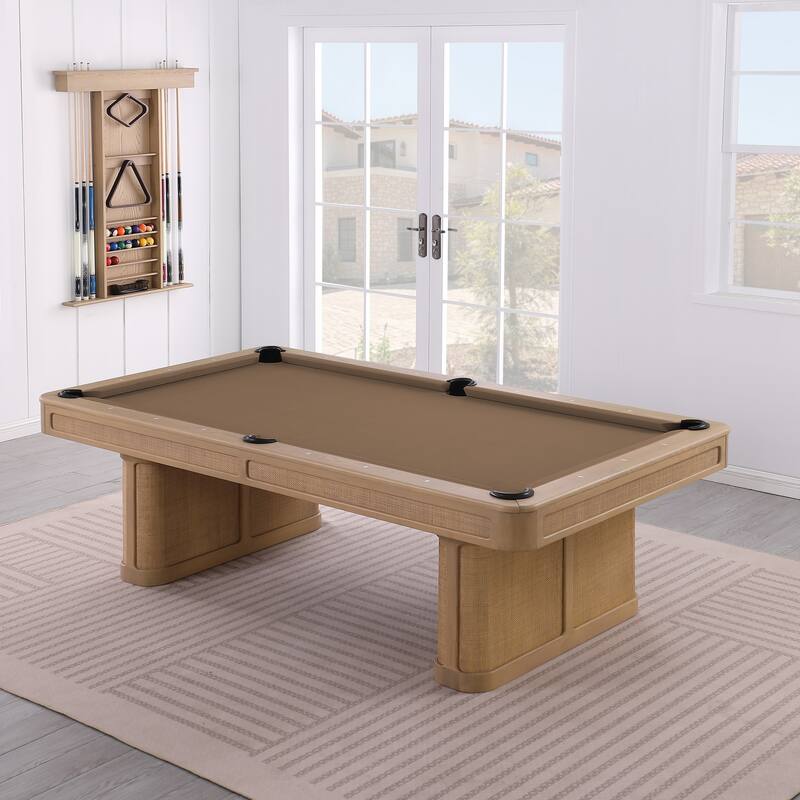 Solara Slate Pool Table 7ft with Dining Top - Silver