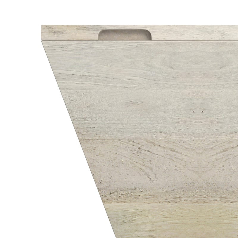 WYNDENHALL Gillean 36 inch Wide Solid Mango Modern Lift Top Coffee Table