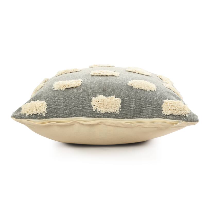 Sevita Zeal Light Pom-pom Cotton Throw Pillow, Set of 2