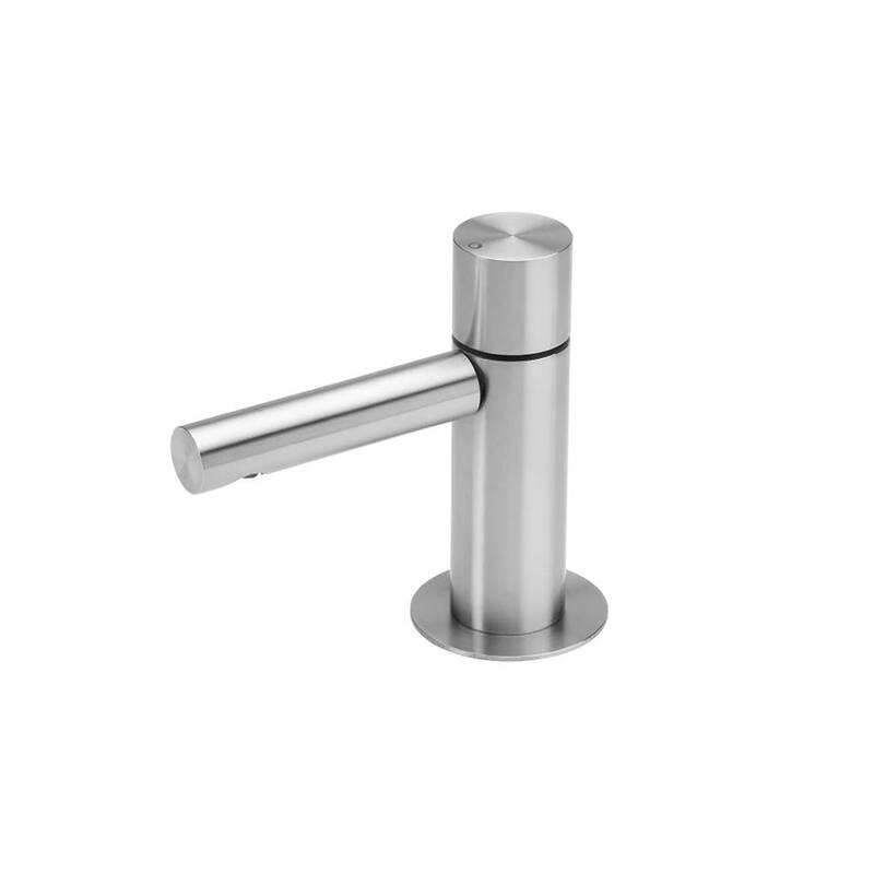 WS Bath Collections Lapa T7.10 Lapa 1.5 GPM Single Hole Bathroom - Brushed Stainless Steel