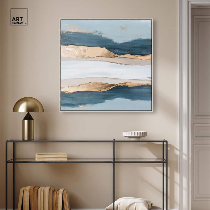 Crystalline Depths I Canvas by Art Remedy