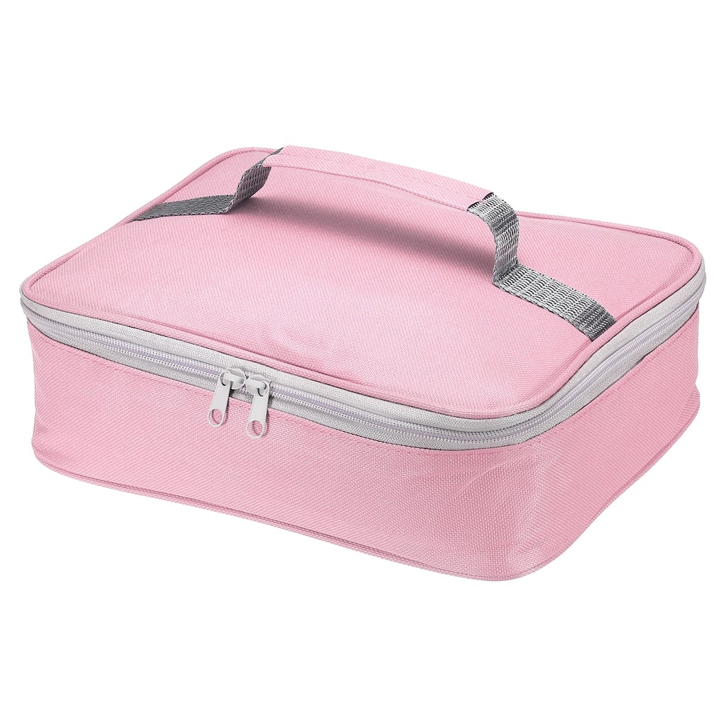 12.2"x9.6"x2.8" Portable Waterproof Insulated Lunch Tote Bag Lunch Box