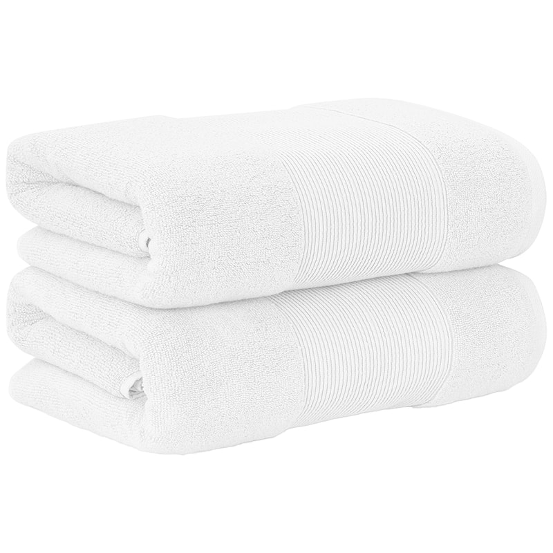 Modern Threads Air Cloud 2-Pack Oversized Bath Sheet Set