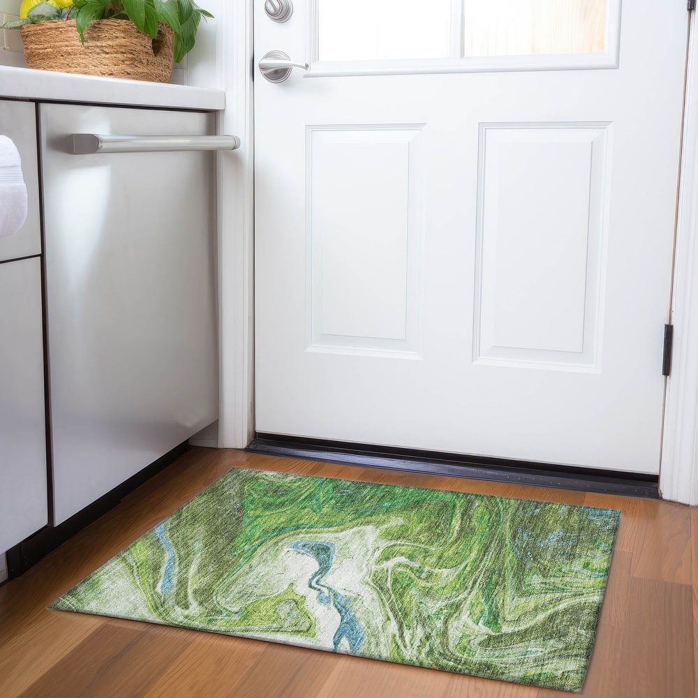 Premium Washable Super Soft Abstract Flow Mayfield Rug