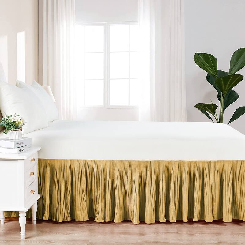 Serenta Pleated Bedskirt 18" Drop