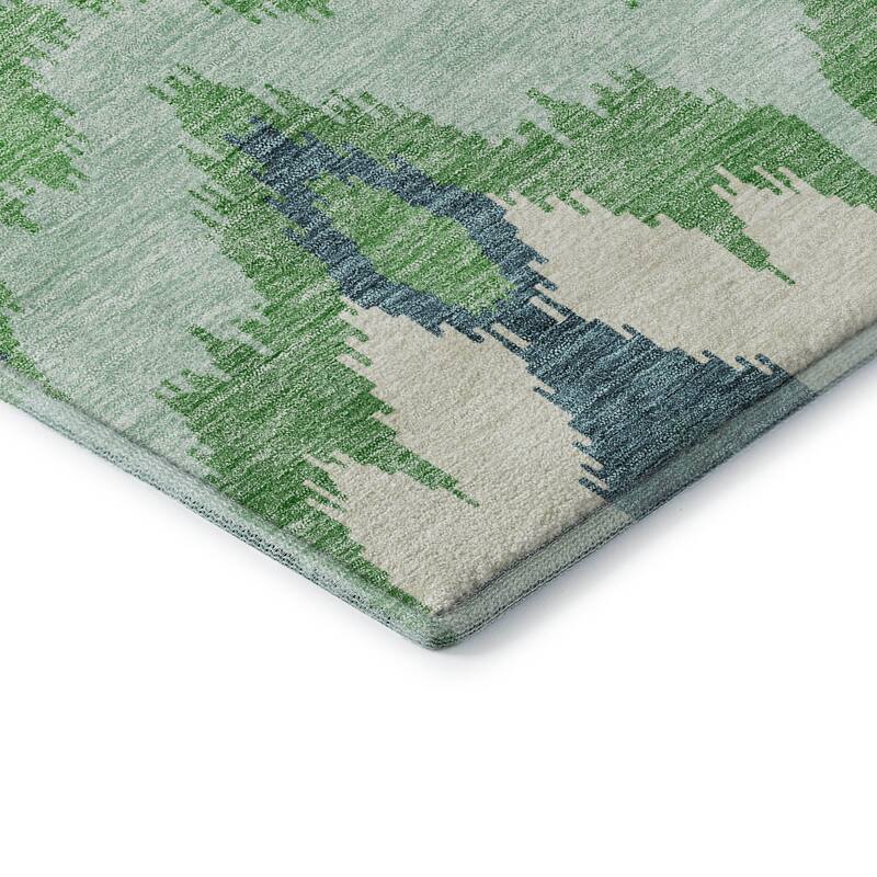 Premium Washable Super Soft Modern Ikat Mayfield Rug