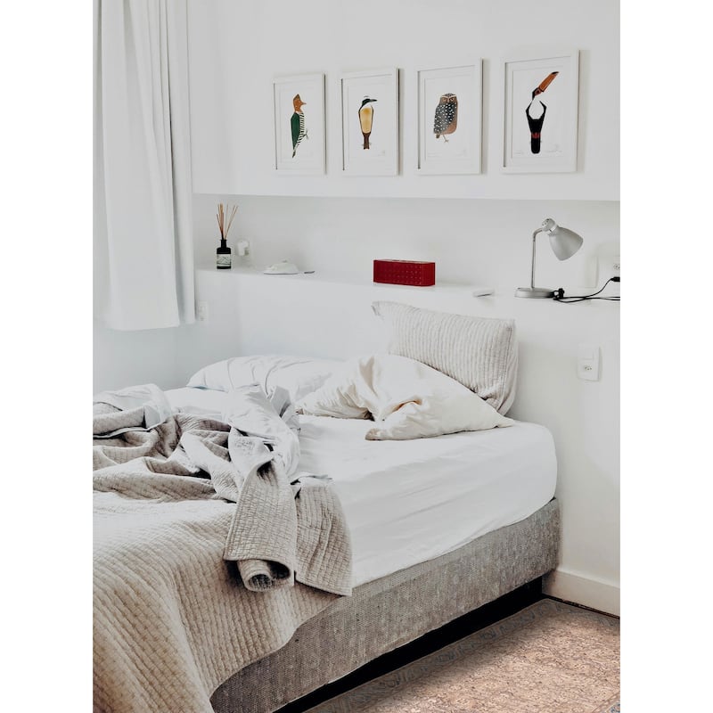 ECARPETGALLERY Hand-knotted Antalya Vintage Tan Wool Rug - 3'3 x 9'2