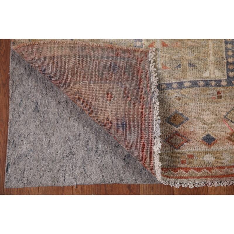 Hand Knotted Oriental 100% Wool Carpet Traditional Garden Design Multi-Colored Bakhtiari Area Rug - 9' 6'' X 6' 5''