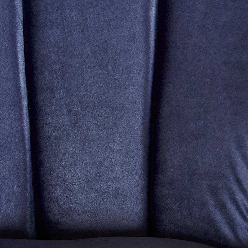 The Velvet Channel Club Chair