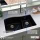 preview thumbnail 38 of 45, Karran Undermount Quartz Double-bowl Kitchen Sink
