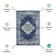preview thumbnail 3 of 33, Nourison Grafix Indoor Blue Abstract Area Rug