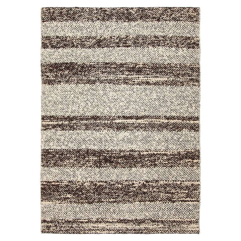 Sienna Black Rug 5'1" x 7'3" - 5'1 x 7'3 - Black - 5'1 x 7'3