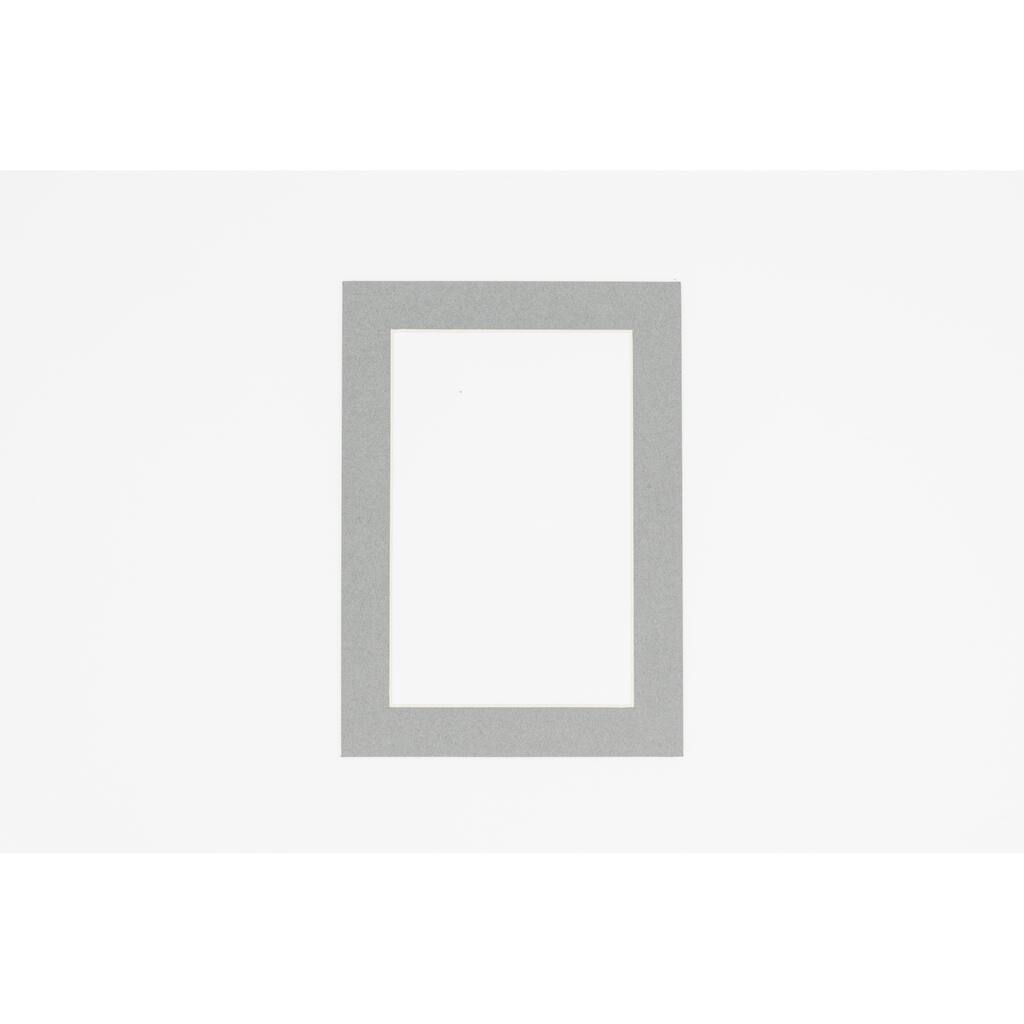 28x40 Mat Bevel Cut for 24x36 Photos - Acid Free Mid Grey Precut Matboard - For Pictures, Photos, Framing