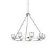 preview thumbnail 46 of 58, Colton Chandelier Chrome - 36"