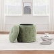 preview thumbnail 8 of 68, Erindale Round Storage Ottoman Spring Green