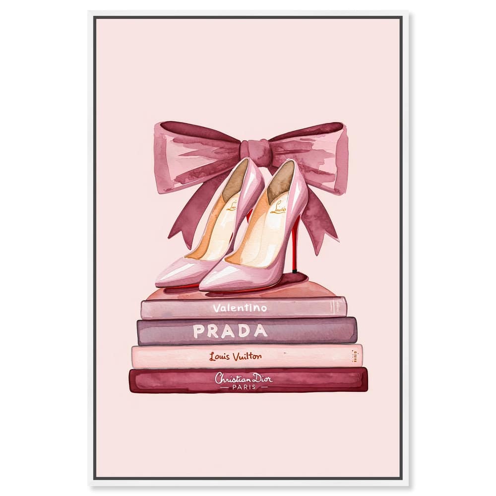 Stack of Fashion Canvas by Art Remedy