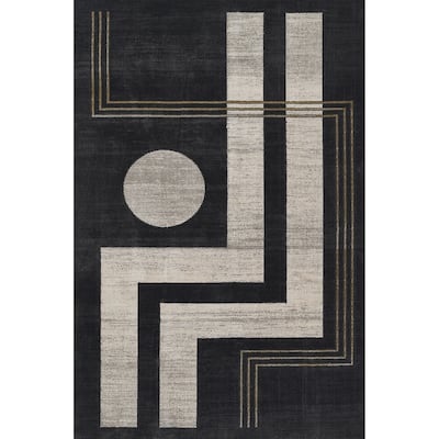 Momeni Edition Polyester Geometric Area Rug