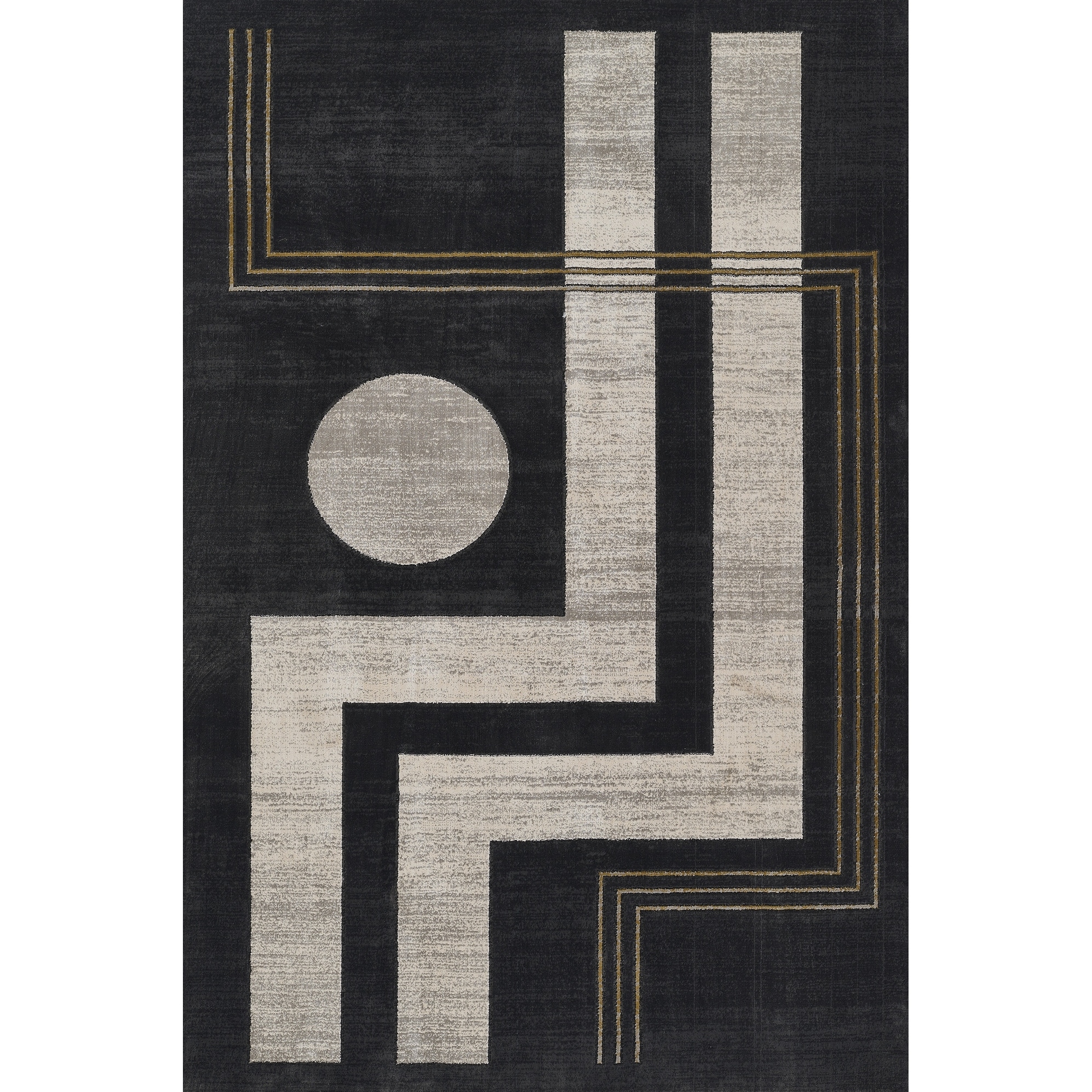 Momeni Edition Polyester Geometric Area Rug