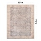 preview thumbnail 40 of 76, Vintage Washable Rug – Low Pile with Subtle Pattern, Perfect for Neutral Spaces in Living Room, Entryway, or Bedroom