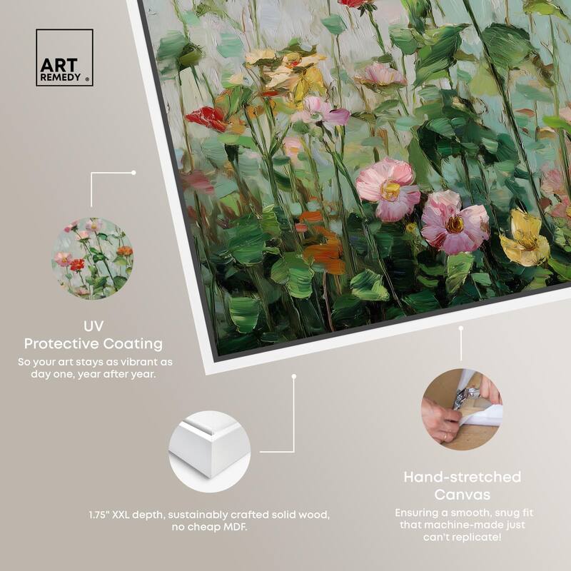 String of Colors I Canvas by Art Remedy