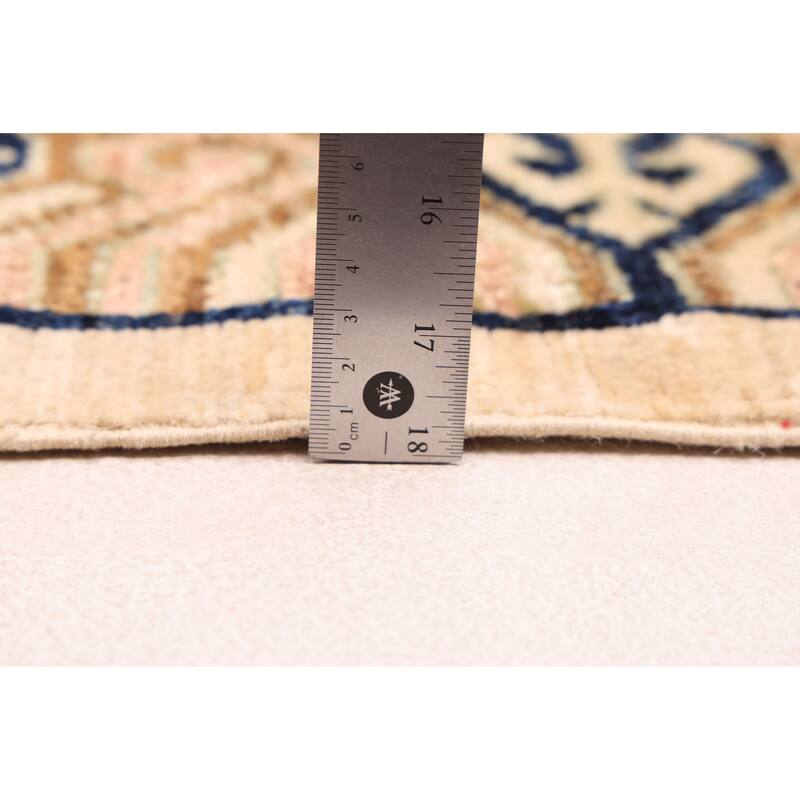 ECARPETGALLERY Hand-knotted 18 Of 20 Pak Finest Mamluk Cream Wool Rug - 8'10 x 11'7