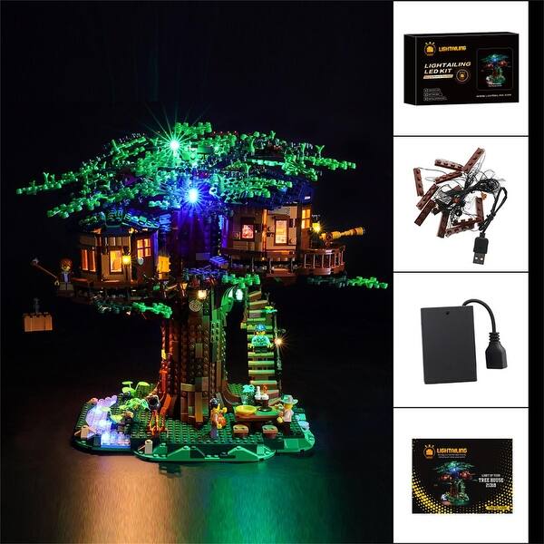 Led Lighting Kit for Legos Tree House 21318 Building Blocks Model ...