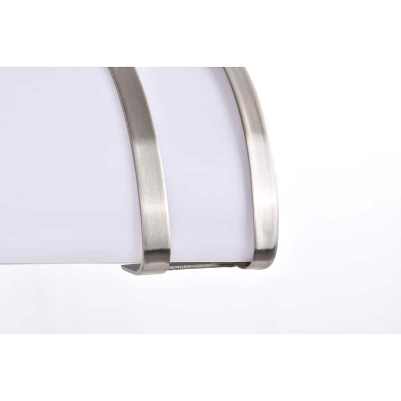 Glamour LED 49 inch Vanity Fixture Brushed Nickel Finish CCT Selectable 3K/4K/5K - Brushed Nickel