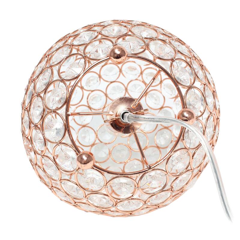 Crystal Ball Sequin Table Lamp