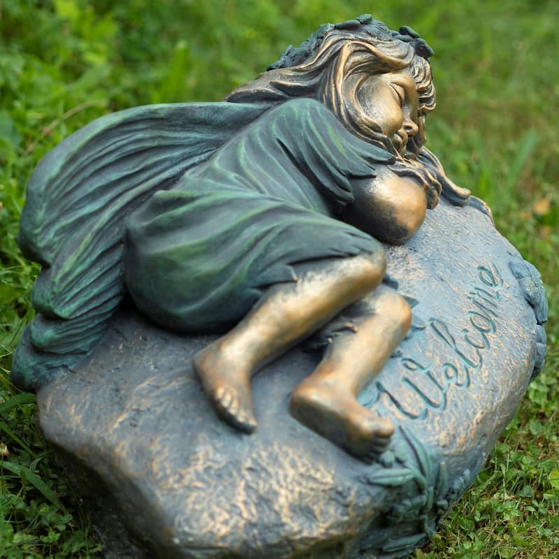 17" Tall Sleeping Fairy "Ivy"