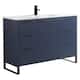 Option Navy Blue - Black Hardware