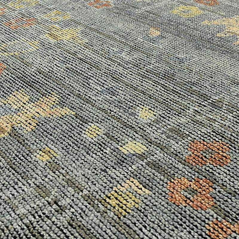 Jwell Bressa Transitional Floral Hand-Knotted Area Rug