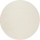 preview thumbnail 53 of 76, Livabliss Mystique Casual Area Rug Cream - Round - 6' x 6'