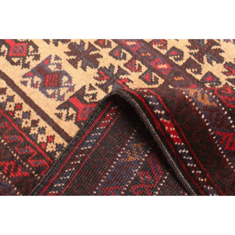 ECARPETGALLERY Hand-knotted Teimani Tan Wool Rug - 2'8 x 4'7