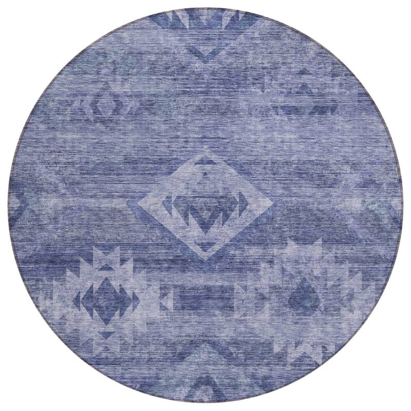 HomeRoots Southwestern Transitional Rectangle Outdoor Rug