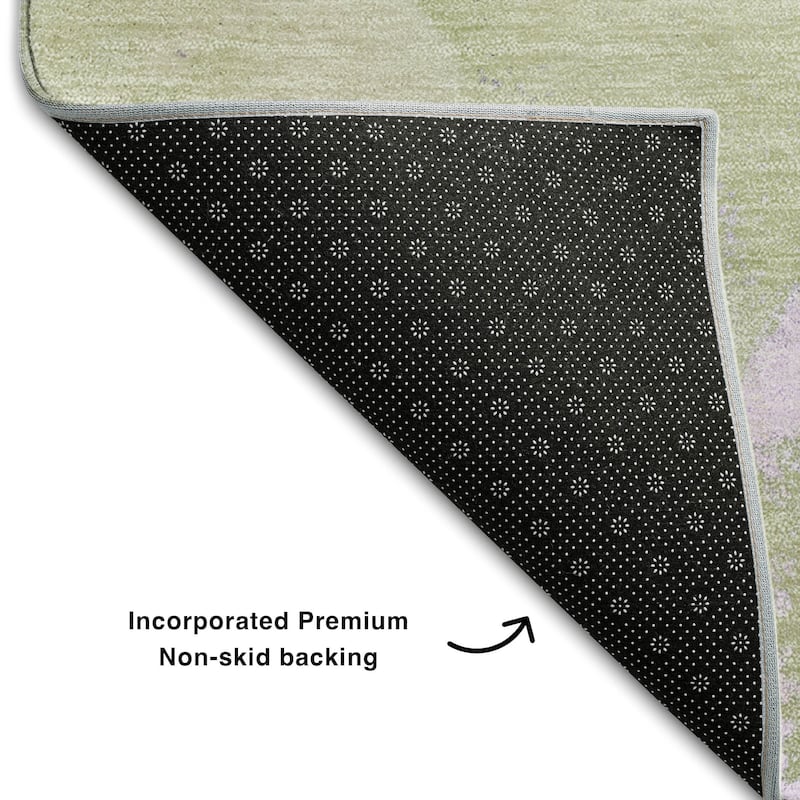 Premium Washable Super Soft Abstract Flow Contemporary Mayfield Rug