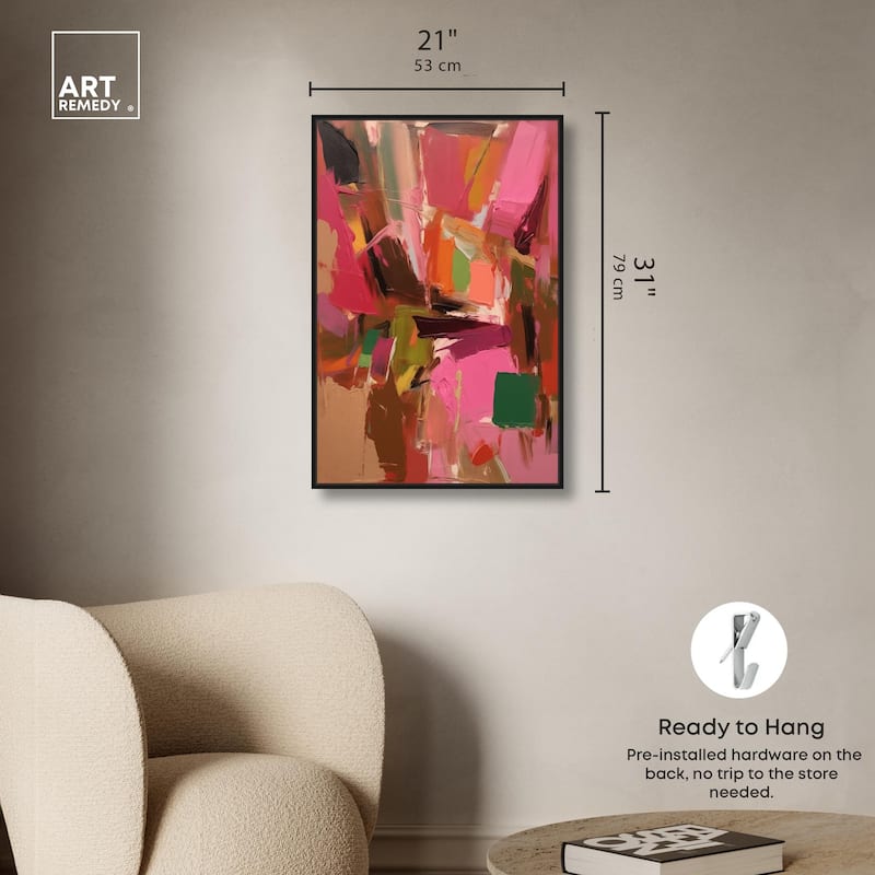 Impulse and Instinct Canvas by Art Remedy