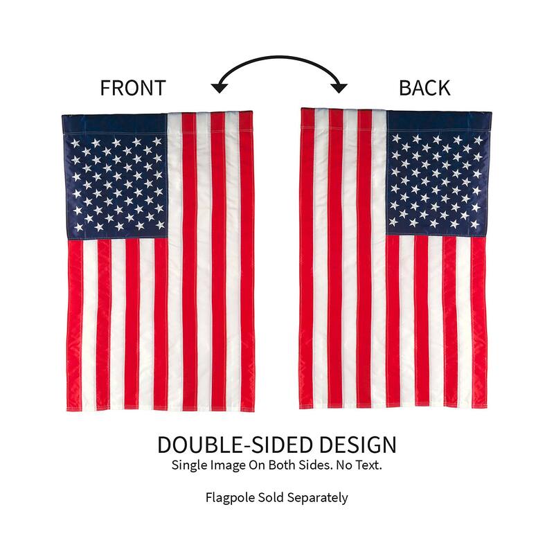 1 ft. x 1-1/2 ft. American 2-Sided Garden Flag