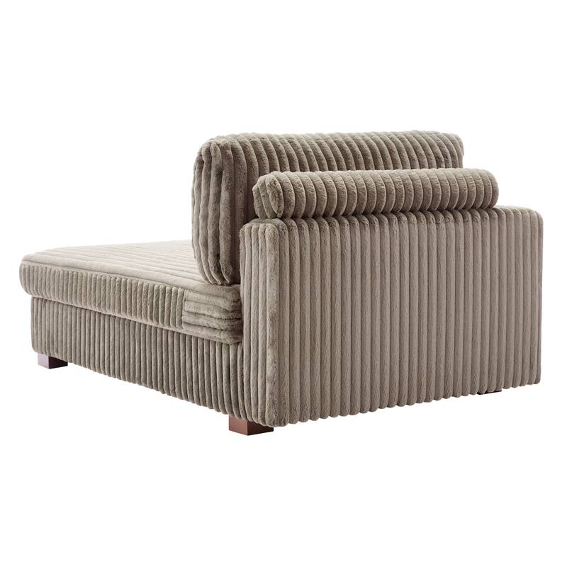 DREAMSIDEA Modern Oversized Chaise Lounge Sofa for Living Room