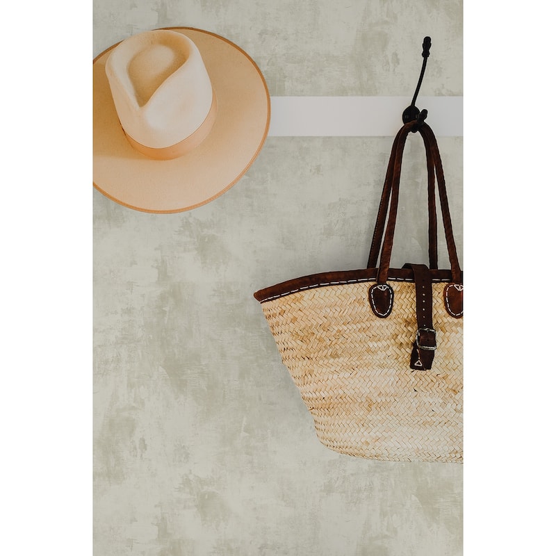 Seabrook Designs River Street Faux Unpasted Wallpaper