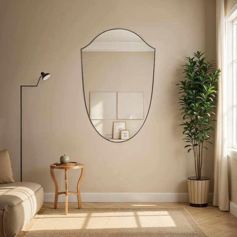 Renwil Reims 40" H x 26" W Wall Mirror, Yellow