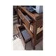 preview thumbnail 3 of 2, Baldridge Rustic Brown Casual Printer Stand