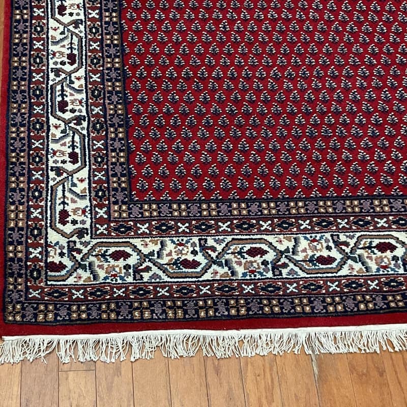 HERAT ORIENTAL Handmade Mir Wool Rug - 5'8 x 8'1