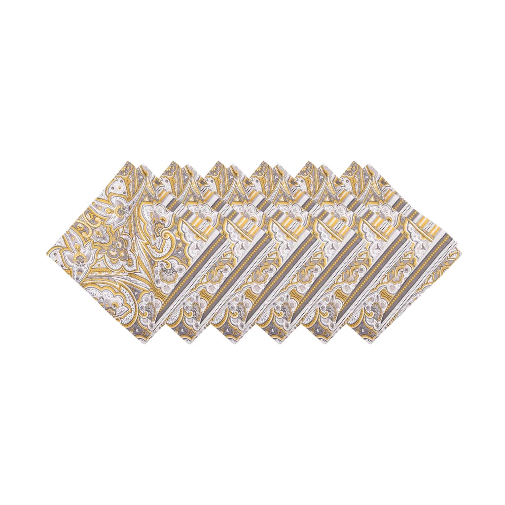 Shay Damask Napkin Set of 6