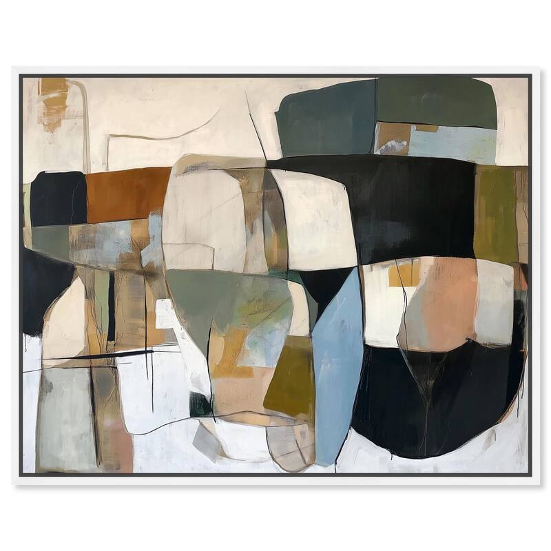 Unfurling III Canvas by Art Remedy - White - 20" x 16"