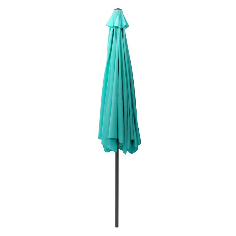 10ft Round Tilting Patio Umbrella