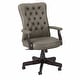 preview thumbnail 2 of 55, Salinas High Back Tufted Office Chair with Arms by Bush Furniture