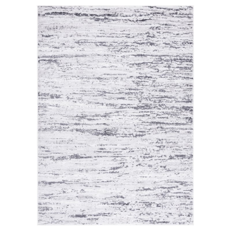 SAFAVIEH Amelia Modern Abstract Rug - 2'2" x 4' - Light Grey/Charcoal - Rectangle